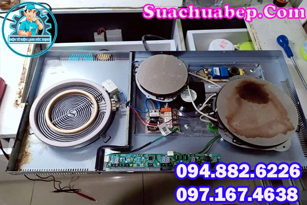 Xử lý Lỗi E6 Bếp Hồng Ngoại2