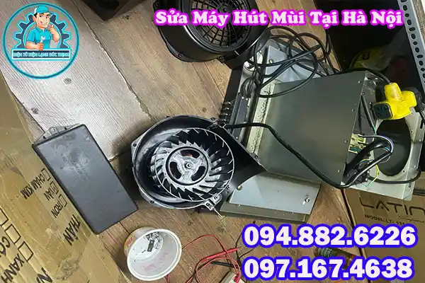 Thay kính máy hút mùi