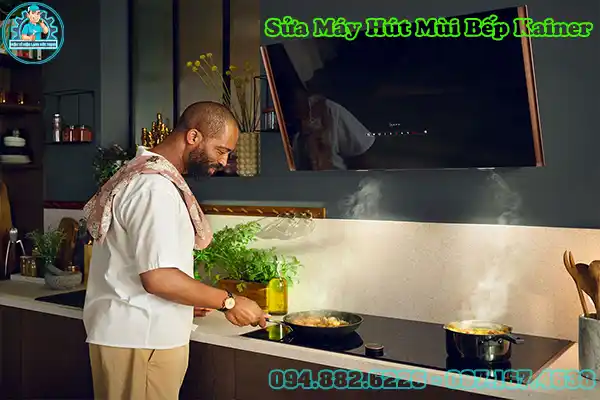 Máy hút mùi kính cong kainer KA-70C