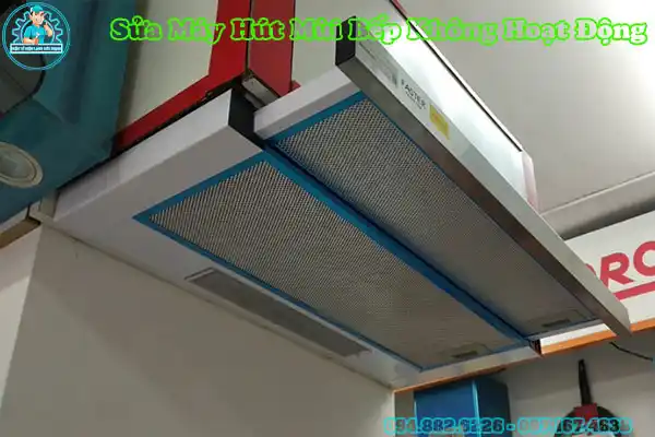 Máy hút mùi kêu tít tít