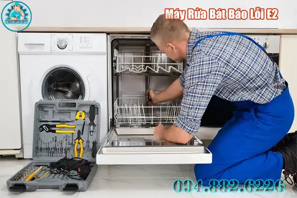 Lỗi E2 máy rửa bát Galanz