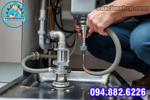 Máy rửa bát Bosch báo lỗi vòi nước