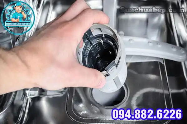 Các đèn báo lỗi máy rửa bát Bosch