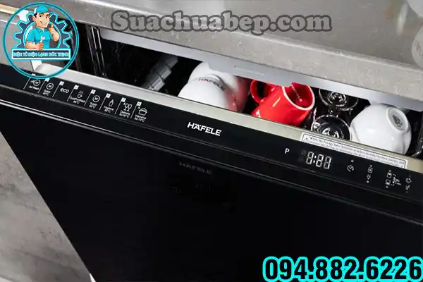 Lỗi F1 máy rửa bát Hafele
