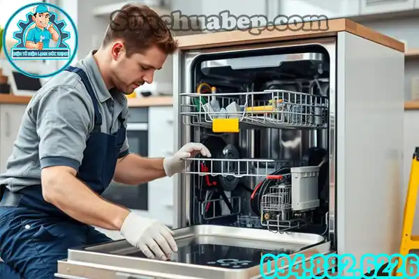 Các lỗi máy rửa bát Bosch Serie 8