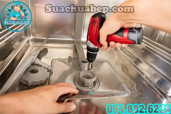 Lỗi FF máy rửa bát Eurosun