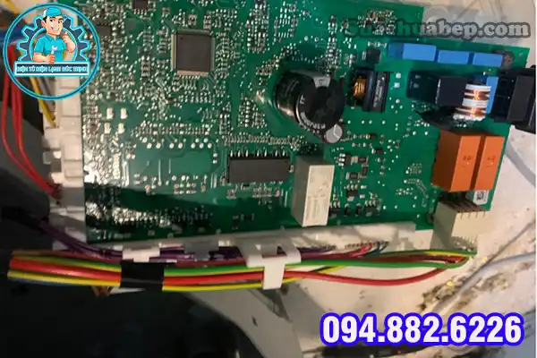 Lỗi E60 máy rửa bát Bosch