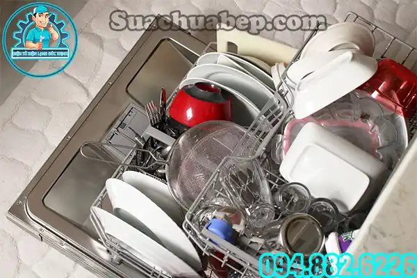 Lỗi E1 máy rửa bát Texgio