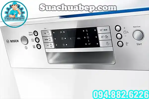 Cách hủy chương trình máy rửa bát Bosch