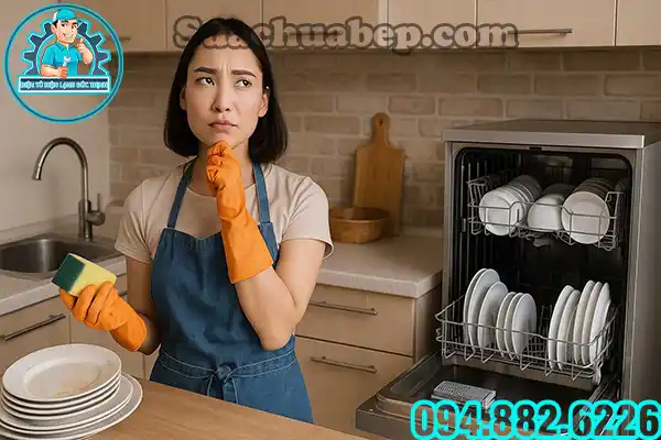 Máy Rửa Bát Không Có Nước Nóng Nguyên Nhân Và Cách Khắc Phục Tại Nhà2
