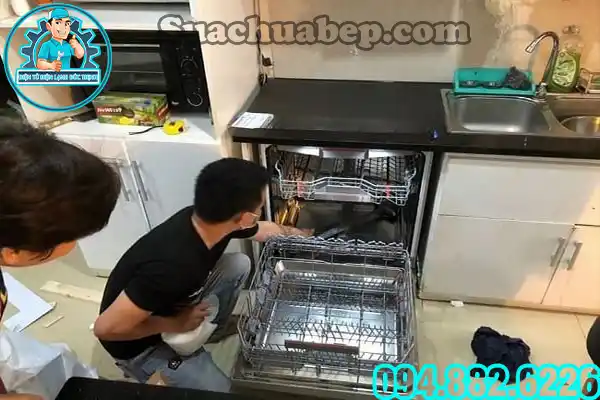 Máy rửa bát Bosch không chạy