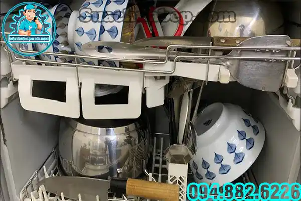 Lỗi E3 máy rửa bát Texgio